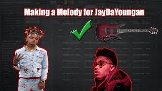 How to Make a Melody for JayDaYoungan | FL Studio 20 Tutorial | @AdamSlides