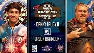 Danny Lauby vs Jason Brandon | Mens 501 Final | Seacoast Open