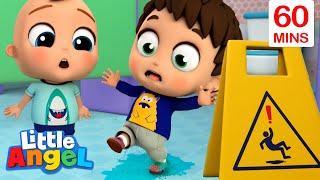 Be Safe At Daycare | Little Angel - Kids Cartoons & Songs | Healthy Habits for kids