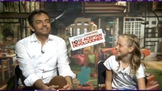 ENTREVISTA A EUGENIO DERBÉZ Y A LA NIÑA LORETO PERALTA