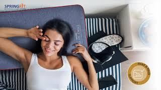 Springfit’s Ultra-Cool Slim Chill Pillow with ISO Cool fabric | Best Pillow for Neck Support.