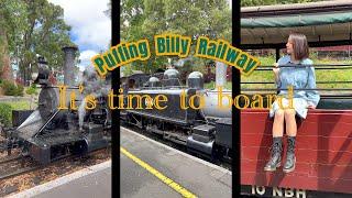 퍼핑빌리 기차 타러가자 | 자리 꿀팁 대방출, +인생스콘맛집 | Puffing Billy Vlog