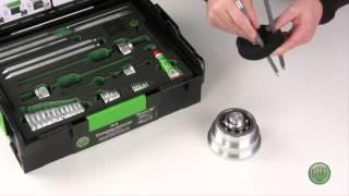 KUKKO 70-A (Ball bearing extractor set for deep groove ball bearings)