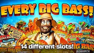 I tried EVERY BIG BASS SLOT BONUS… WHICH IS THE BEST?! (Bonus Buys)