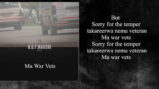 2. VOLTZ JT - MA WAR VETS (Official Audio)       #NOPmakoni