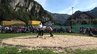 Herbstschwingertag Unteriberg,  2. Okt. 2021,  Schlussgang