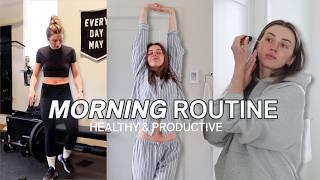 my healthy + productive morning routine ️