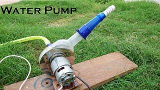 12 VOLT SU POMPASI NASIL YAPILIR?(ÇOK BASİT) - HOW TO MAKE A 12 VOLT WATER PUMP (VERY SIMPLE)