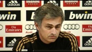 Jose Mourinho interview on FIFA's Coach of the Year Award