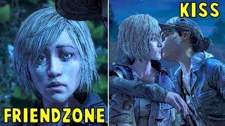 Clem Friendzone vs Kiss Violet ROMANCE -All Choices- The Walking Dead The Final Season Episode 2