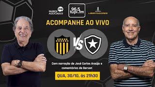 PEÑAROL 3 X 1 BOTAFOGO - Libertadores - Semifinal - Volta - 30/10/2024 - AO VIVO