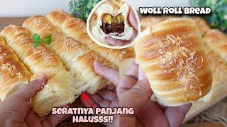 THIS TIME I TRIED USING ONLY 1 EGG AND THE RESULT WAS LONG AND SMOOTH! THE BREAD WAS TEARED UP LI...