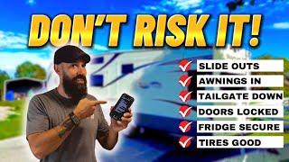 RV Travel Day Checklist  Full Hitching Up Process and Camp Breakdown for a SAFE Travel Day