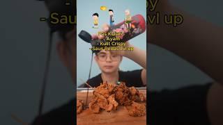 Makan ayam crispy lintas waktu