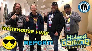 Midwest Gaming Classic 2022 - Report with Pickups -- Warehouse Find! - Brett Weiss