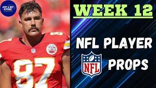 NFL Week 12 Player Props, Anytime TD's, & Ladder Parlay!