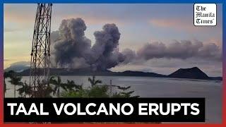 Phivolcs reports minor eruption in Taal Volcano