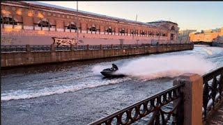 Almost winter / saint-petersburg walking tour 4k