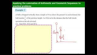 Ch13.3 Applications of the Summation of Arithmetic and Geometric Sequences