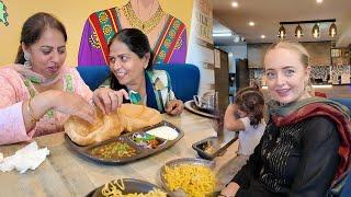 INDIAN STREET FOOD VLOG with Mummy Ji & Kids *PUNJABI VLOG*