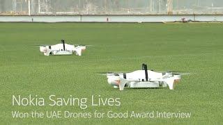 Nokia Saving Lives wins the UAE Drones for Good Award