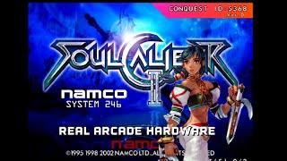 Soul Calibur II Talim real arcade gameplay Namco System 246 HD 60 FPS