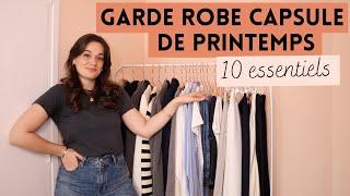 GARDE ROBE CAPSULE DE PRINTEMPS | Les 10 essentiels Mode de Printemps | Lauriane Villa