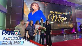 TV Patrol Playback | July 3, 2024