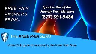 Knee Club guide to recovery by the Knee Pain Guru #kneeclub