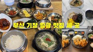 부산 기장 일광 맛집 세 곳