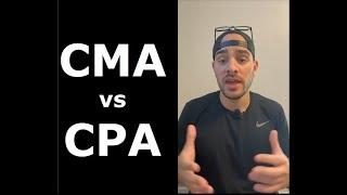 CMA vs CPA (Certified Management Accountant vs Certified Public Accountant)