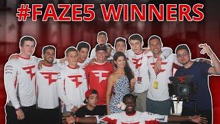 Introducing The #FAZE5 Winners