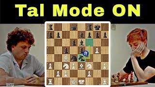 Dubov Channels Mikhail Tal to Destroy Niemann! Tactical Masterclass!