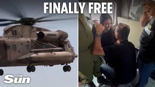 Israeli special forces rescue four Oct 7 hostages snatched by Hamas from the Nova music festival