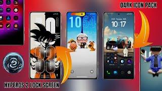 Top 3 Xiaomi Global Themes With HyperOS 2 Lock Screen & Dark Mode icon Pack | Xiaomi Theme Hub