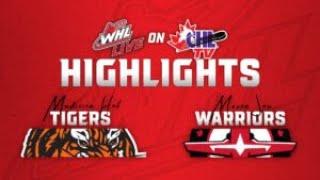 Medicine Hat Tigers at Moose Jaw Warriors 12/13 | WHL Highlights 2024-25