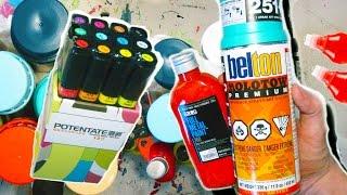 Belton Molotow and Grog Bombing Science Unboxing