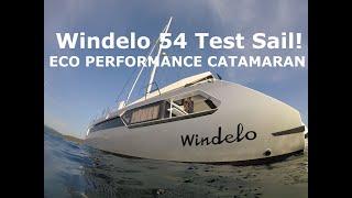 Windelo 54 Sailing Catamaran Test, Boat Tour and Walkaround