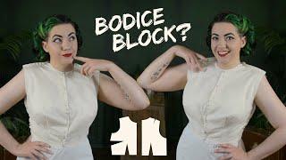 Making a Bodice Block From a Fitting Shell Pattern