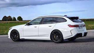 2025 BMW M5 Touring Alpine White Edition