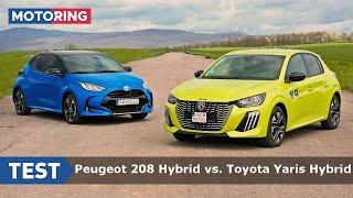 TEST | Peugeot 208 vs. Toyota Yaris | Dokáže mild hybrid konkurovať full hybridu? | Motoring TA3