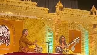 Roopa Panesar on Sitar and Anindo Chatterjee on Tabla at Dover Lane Music Conference