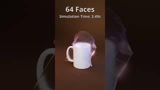 Mug vs Cloth Simulation | Satisfying 3D Animation