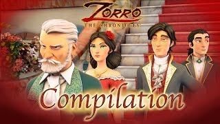 1 Heure COMPILATION | Les Chroniques de Zorro | Episode 1 - 3 | Dessin animé de super-héros
