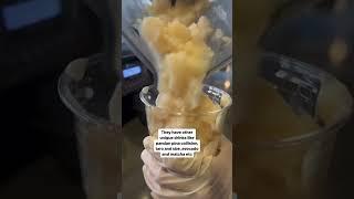 Apple Pear Cobbler Boba Drink!!? - Santa Ana +