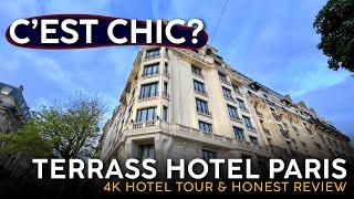 TERRASS HOTEL Paris, France 【4K Hotel Tour & Honest Review】Montmartre's Charming Boutique Hotel