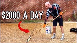 How To Make $2000 A Day Sealing Concrete