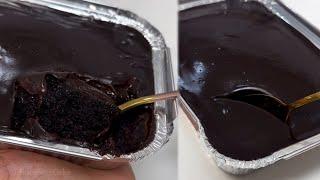 Easy CHOCOLATE CAKE with Ganache Recipe | Cake dessert  in Foil tray