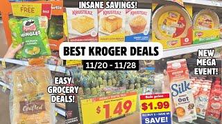 BEST KROGER DEALS |  NEW KROGER MEGA EVENT | OVER 30 COUPON DEALS TO SAVE MONEY | 11/20 - 11/28