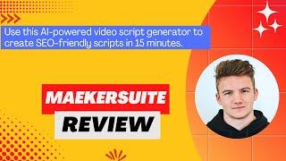 Maekersuite Review, Demo + Tutorial I Turn any idea into an SEO-optimized script in just 15 minutes